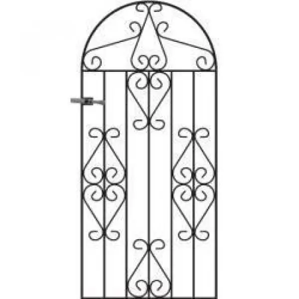 Antique Design Handmade Metal Frame Wooden Outdoor Gate Wholesale Supplier from India