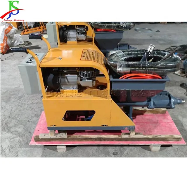 Двухпоршневой штукатурный насос для насоса склеивания распыления комбинированное управление аппарат цемента