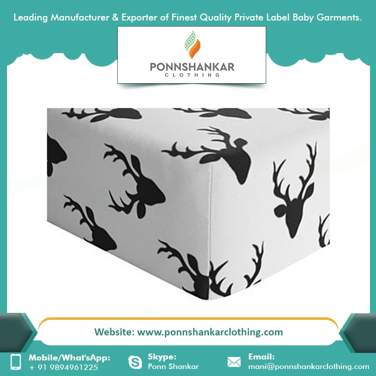 Wholesale Price Cotton Baby Fitted Sheet Baby Crib Bedding Set with High Quality Buy At Best Price