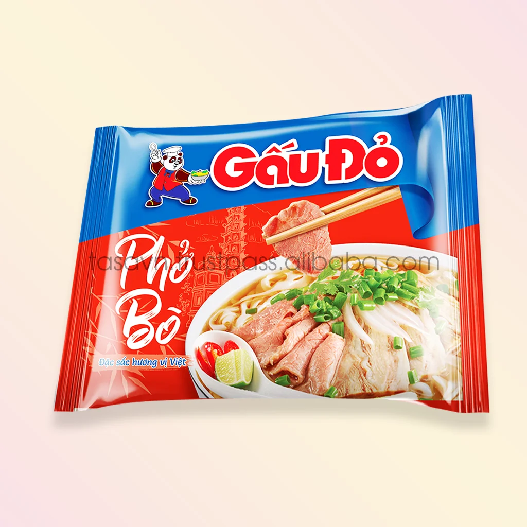 
vietnam redbear noodles with beef 