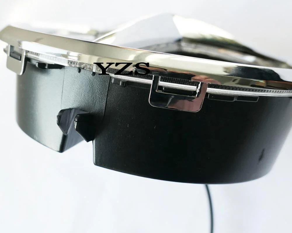 Illuminated LED Light Front Grille Star Logo Emblem Badge Fits For 06-13 Mercedes Benz C/GLK Class W204 W245 C200 260 350