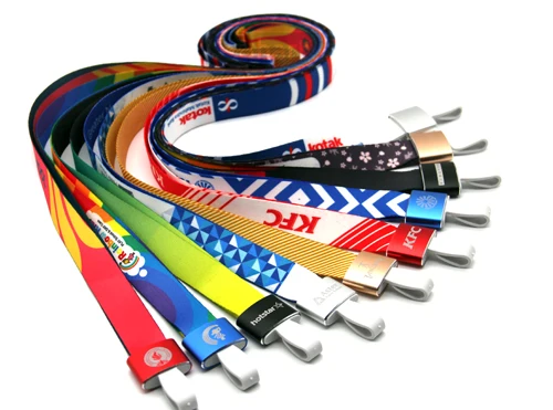 16 mm 20 mm Satin ribbon for ID card, Gate Pass