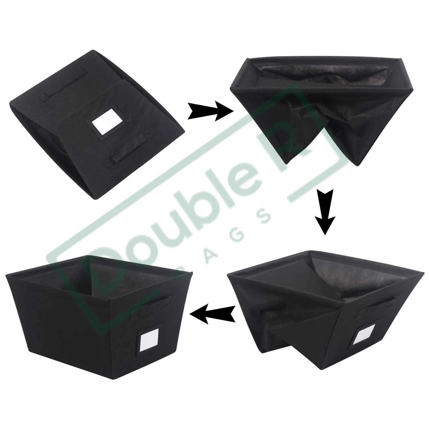 Premium quality collapsible storage cube for home storage and organizer