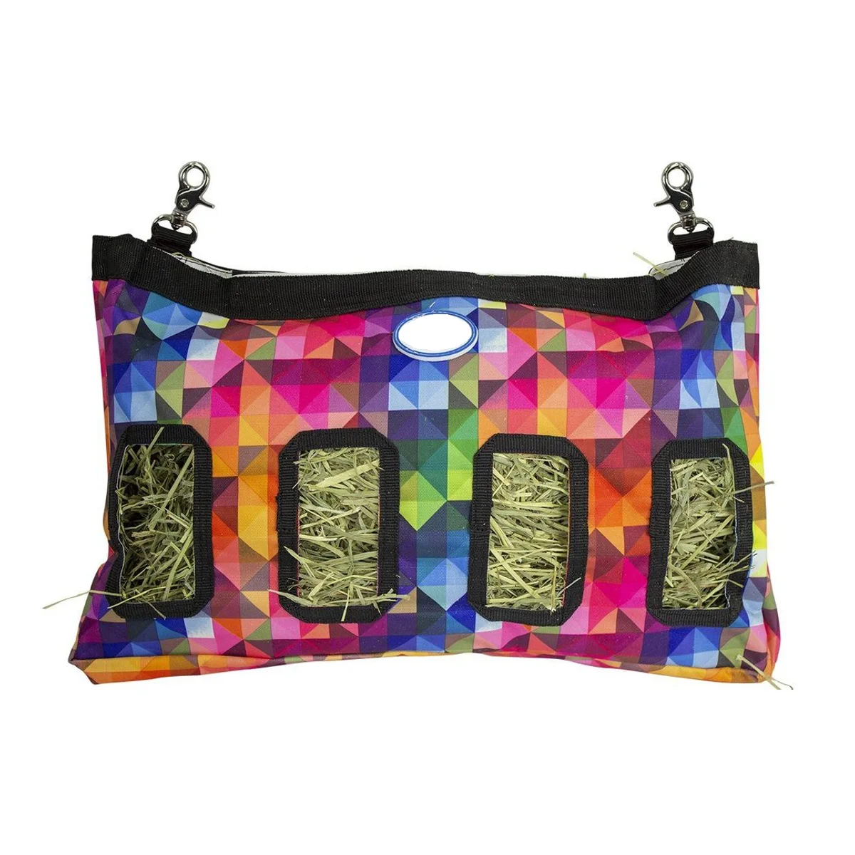 Animal Hay Net Pocket Horse Cattle Grass Net Bag Sheep Hay Equestrian Feeding Donkey Small Hole Slow Feed Net Feeders