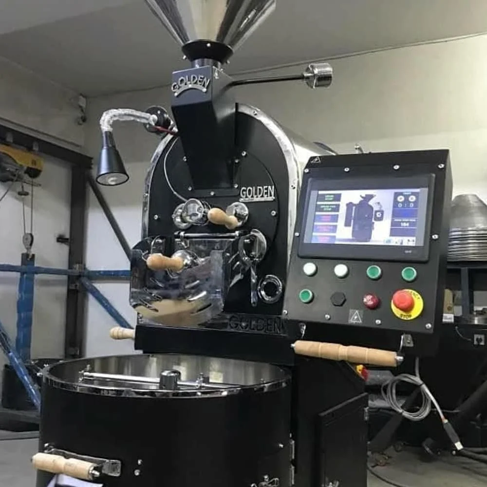 
Golden Coffee Roaster Food Shop Provided 2 Years Turkey MOTOR Beverage Factory New Product 2020 Commercial Catering 