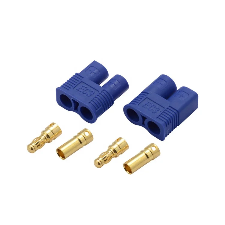 Разъем XT60 Штекерный гнездовой Золотой штекер для аккумулятора RC, запчасти для двигателя ESC, поставка от производителя