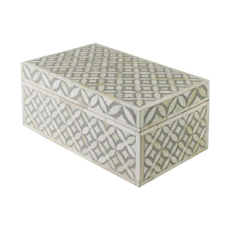 Прямой Производитель коробка с инкрустацией из перламутра ручная работа декоративная многофункциональная деревянная для костей продажи по низкой