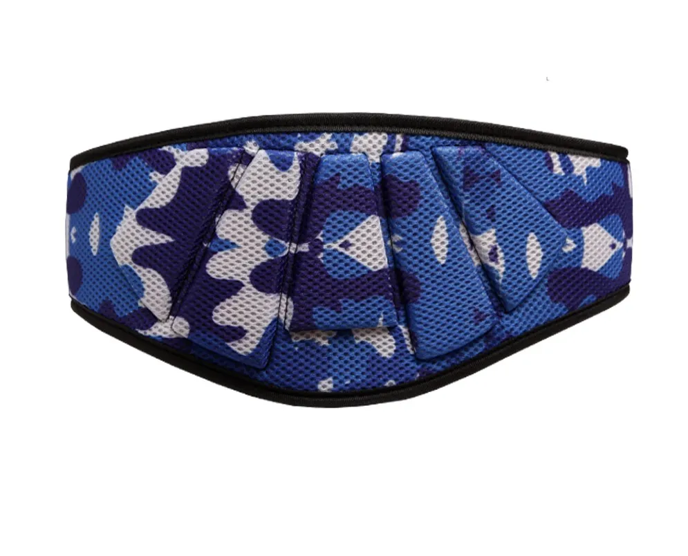 Custom camouflage Neoprene Weightlifting Belt with custom logo