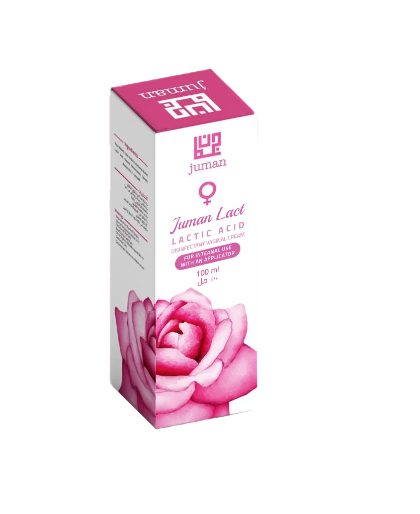 Вагинальный крем от молочной кислоты Juman Lact для внутреннего использования с аппликатором