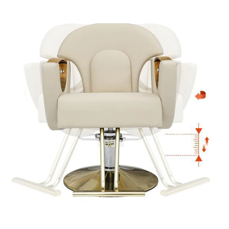 Hot selling salon furniture chair for beauty  salon chairs adjustable high seat barber chair hair salon