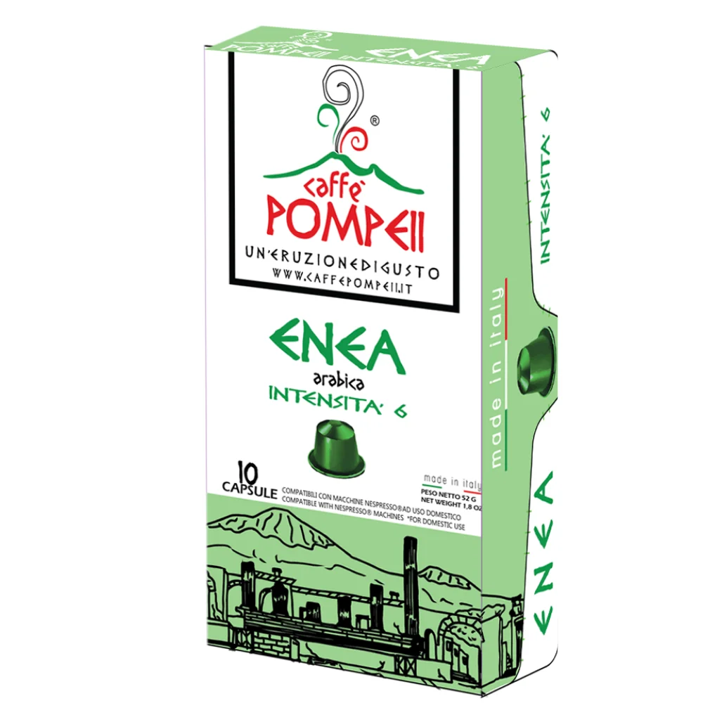 Made in italy Capsule Compatible Nespresso Caffe Pompeii Enea Arabica