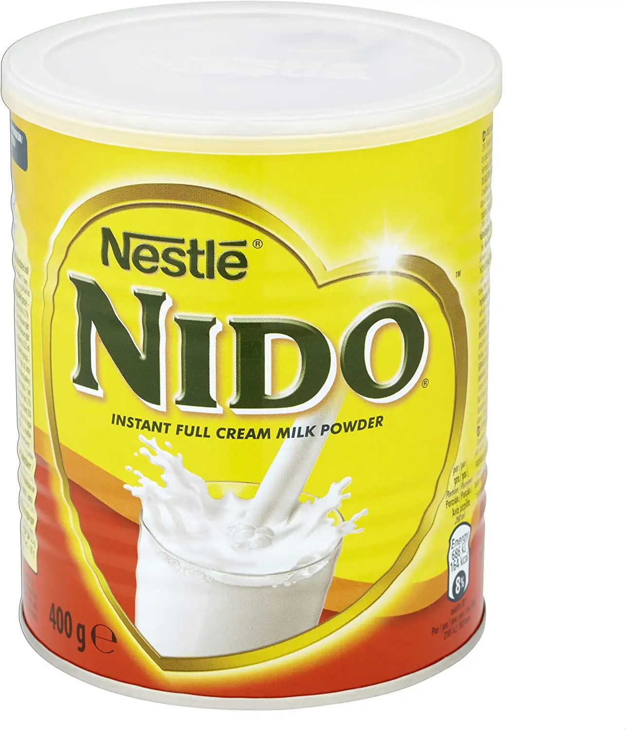Сухое молоко Nestle Nido, мгновенный крем, 400 г, 900 г, 1800 г, 2500 г