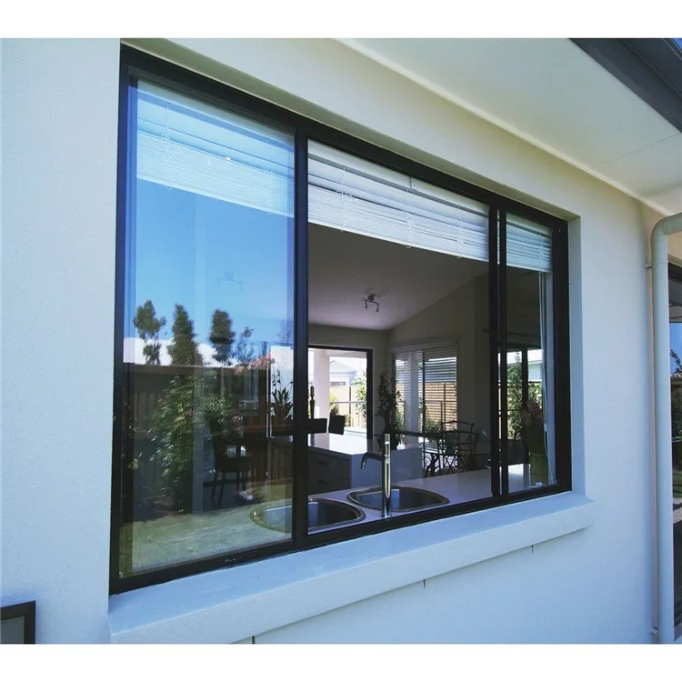 JMD горячая Распродажа простого дизайна алюминиевое раздвижное окно/створки