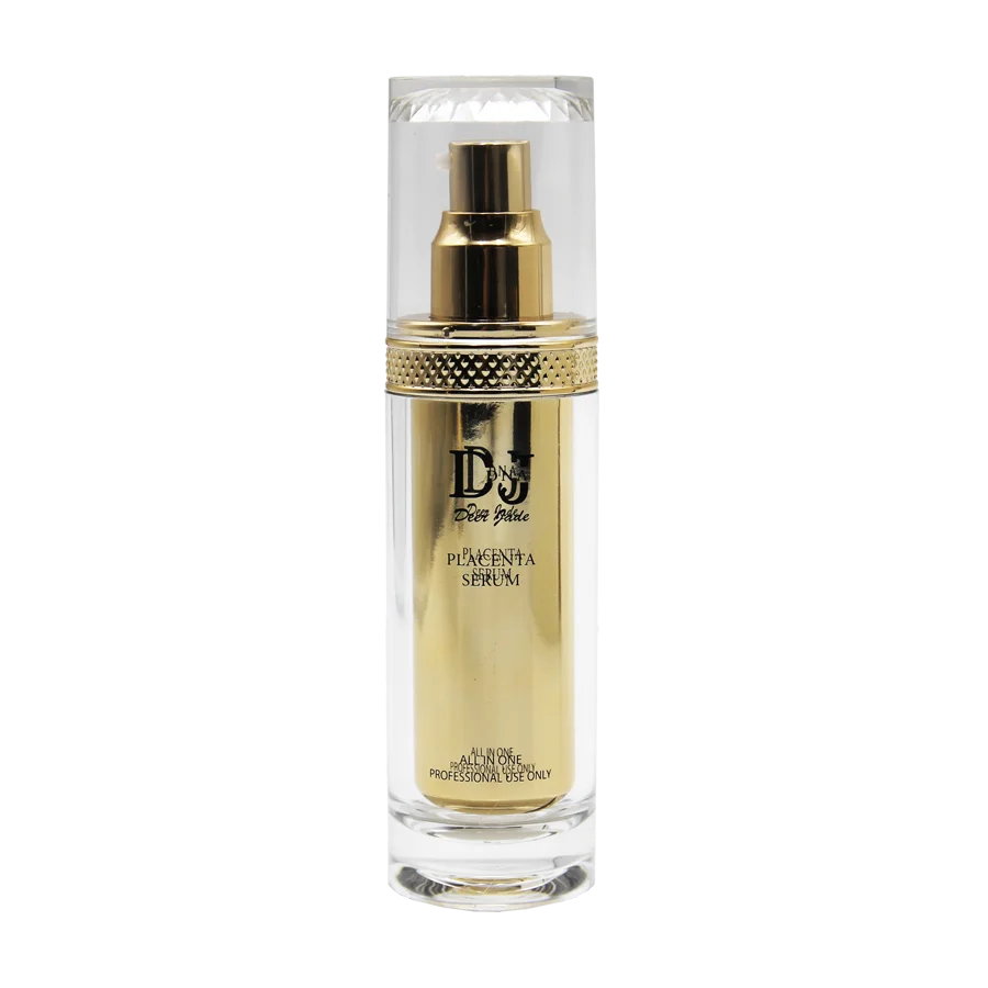 ISO22716 GMP Korean anti-aging anti-wrinkle deep moisturizing  DJ DNA Deer Jade Placenta Cream and Serum skincare Set 50g+60ml