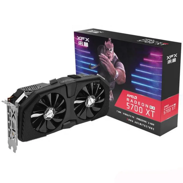 
High Hashrate Brand New RX 5700 XT 8G GDDR6 Graphics Cards for XFX AMD RX 5700 Series Video Card 8GB 