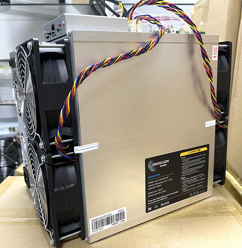 2021 Stock Good Profit Used Innosilicon T2TH 37Th/s 2200W Second Hand T2T 37T fast delivery