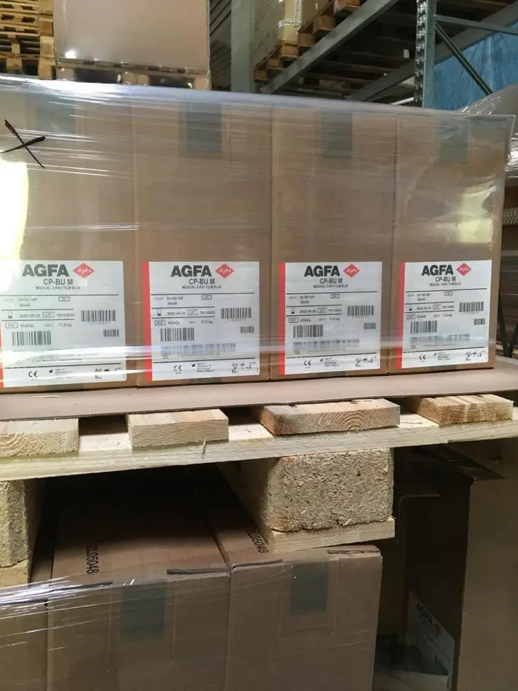 Agfa CP-BU M (15x30)CM 100 SH Medical Blue Sensitive X-Ray Film
