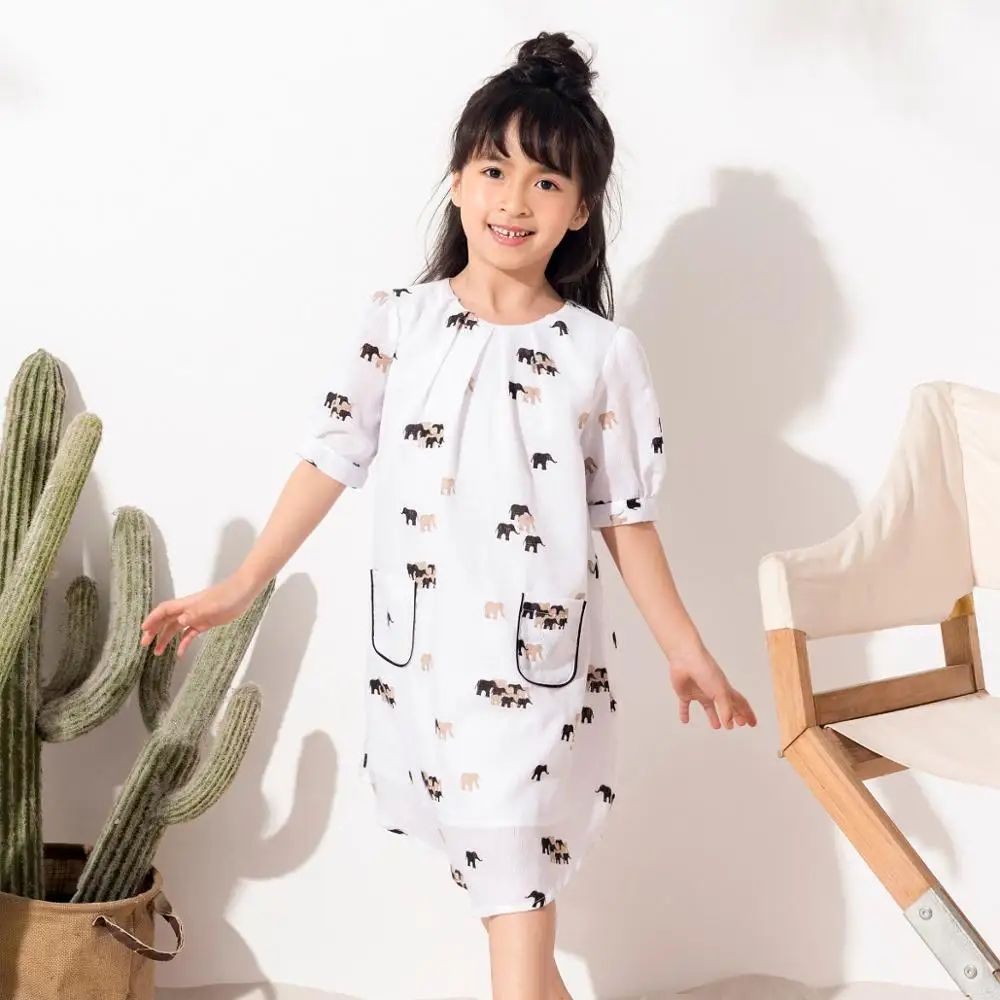NEW LINEN COTTON BABY DRESSES kids long white flutter sleeve lace skirt dress girl fashionable linen kids DRESS