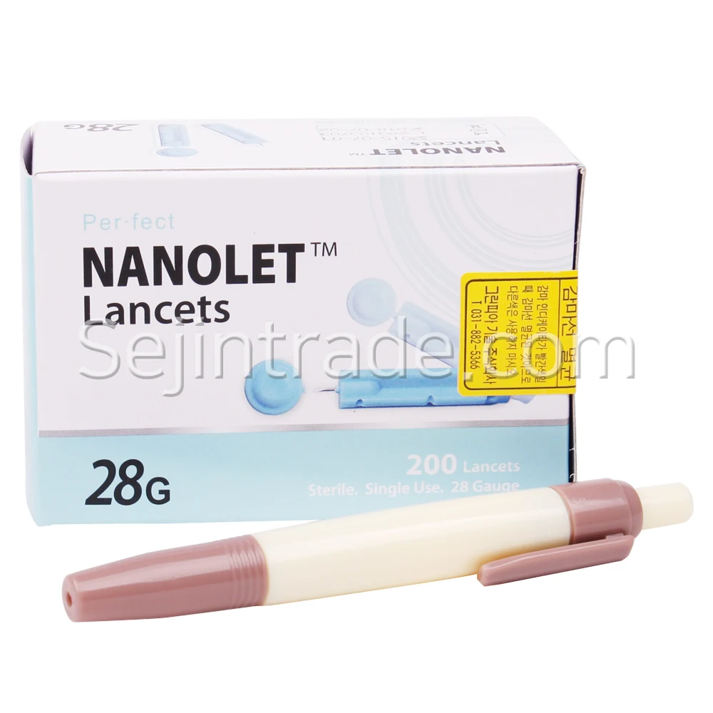 DE Bleeding Lancing Device lance devices blood glucose PVC