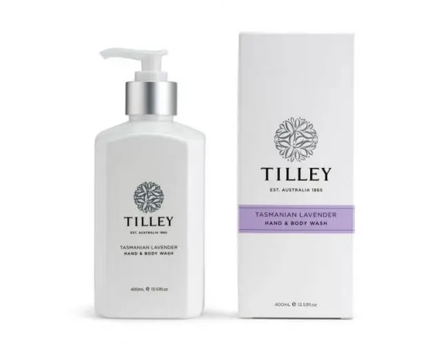 TILLEY - Hand &  Body Wash 400mL - Classic White Collection - Bath & Body