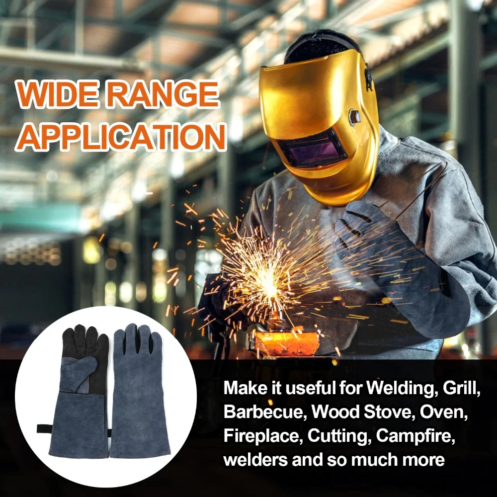 Hand Safety Leather Tig Gloves Customized Pakistan Made Top Quality Fire Proof Tig Gloves