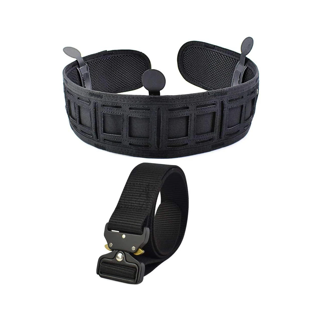 Outdoor Tactical  Belt for Additional Equipment  | Tactical Belt Nylon Waist Belt Nylon Web Metal Buckle