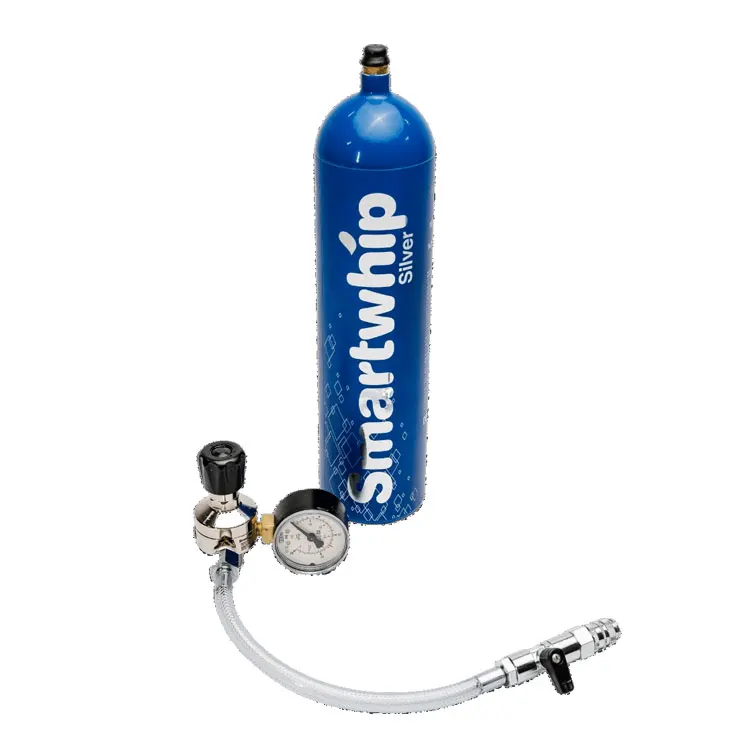 Top Selling Highest Grade 615 gram Smartwhip Silver Cream Chargers for Wholesale Purchasers