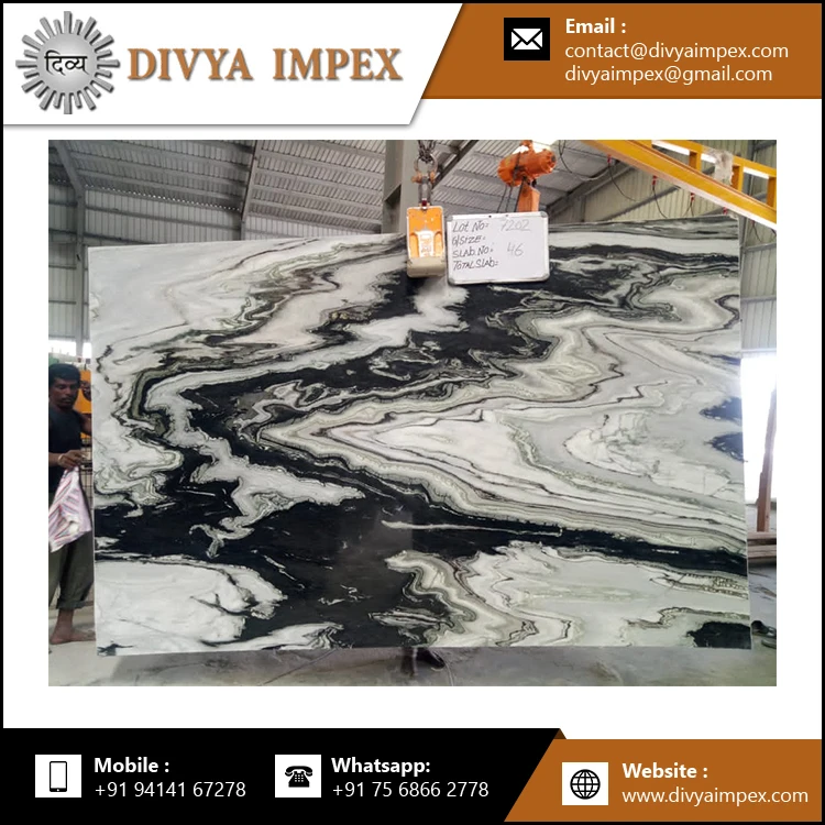 2021 Latest Product Exotic panda Marble Manufacture in India at Bulk Price  Divya Impex