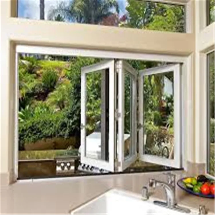 3M High Aluminium  Folding Windows Used Large Glass Stacker