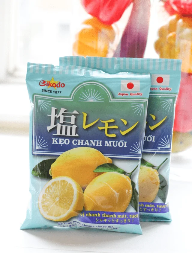 
Best selling Salt Lemon Candy Japan Standard from Vietnam 