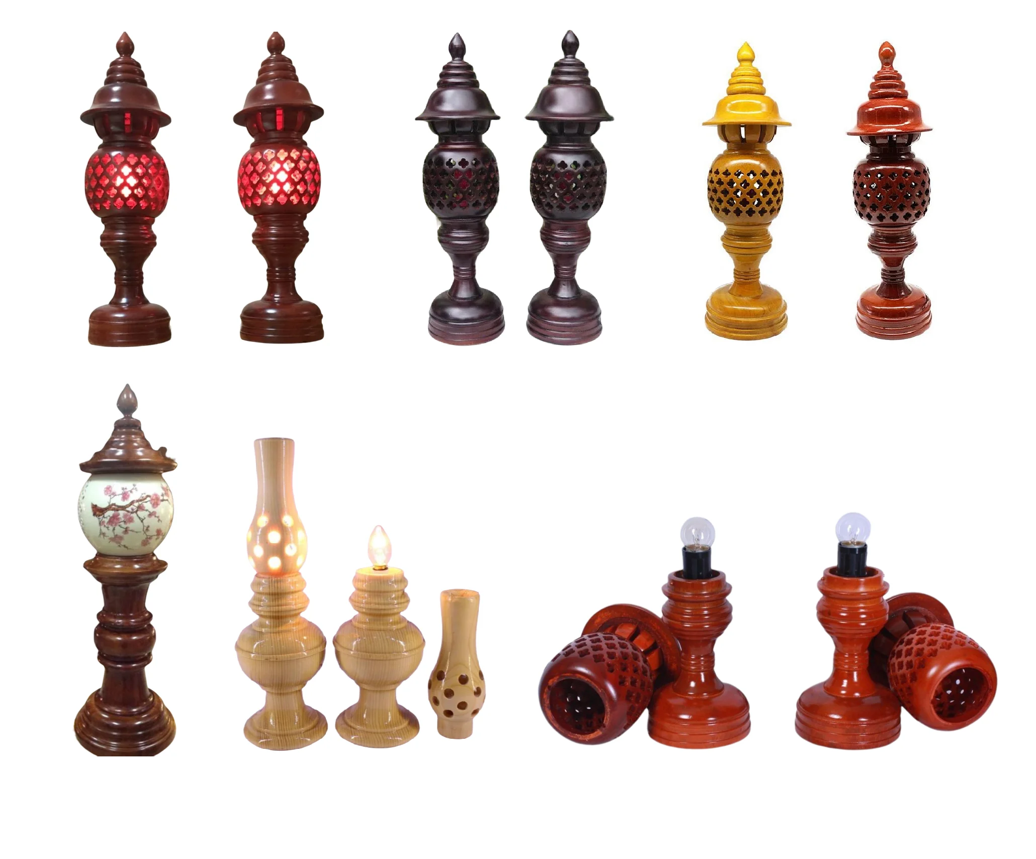 Whatapp +84916611103 Vietnam Factory Direct Hot Selling high quality Wooden Altar Lamp