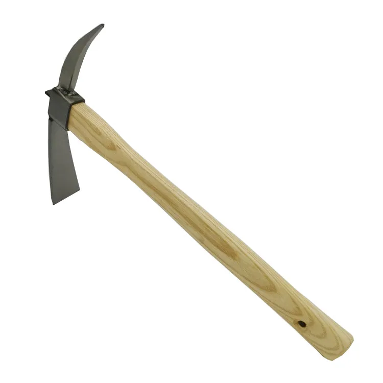 low price high quality forged two way single hand farming pick hoe
