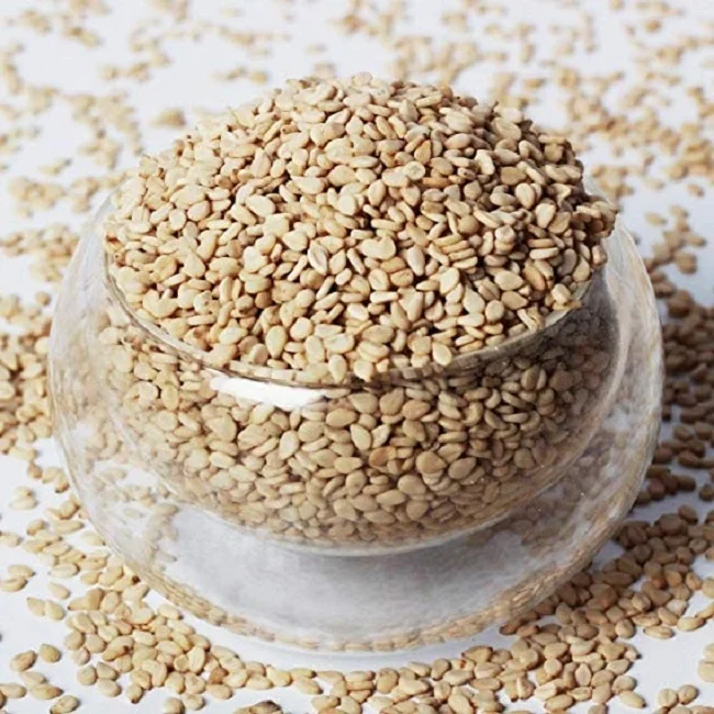 SORTEX CLEAN 99.95 % PURITY SESAME SEEDS UN HULLED PRICE