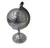 Vintage  Rotating World Globe Aluminium World Map Globe Metal Stand Chrome Finish  Home & Office Table Decor