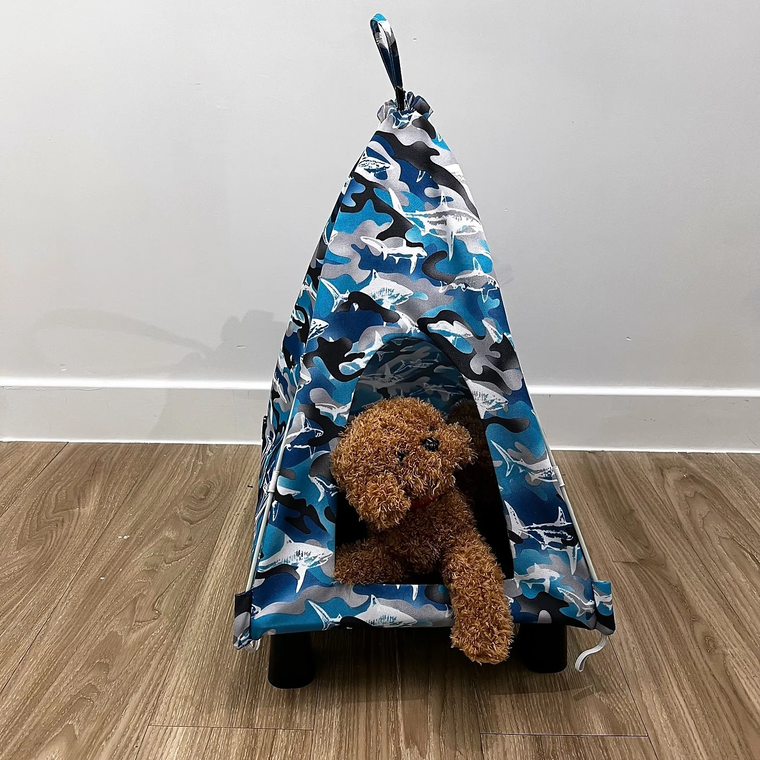 DIY cooler warmer folder able teepee tent  pet house for cat and dog