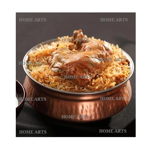 Top Selling Aluminium Food Cooking Pot Hammered Round Shape Large Size Food Cooking Pot For Sale