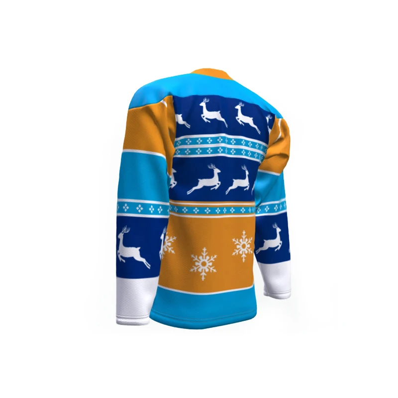 2022 New Design custom Sublimated Hockey uniform Custom Team Sport Wear Cheap ice hockey jersey