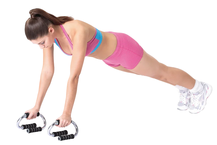 ALLWINWIN PUB28 Push Up Bar - S Shape Grip Handle Stand Pushup