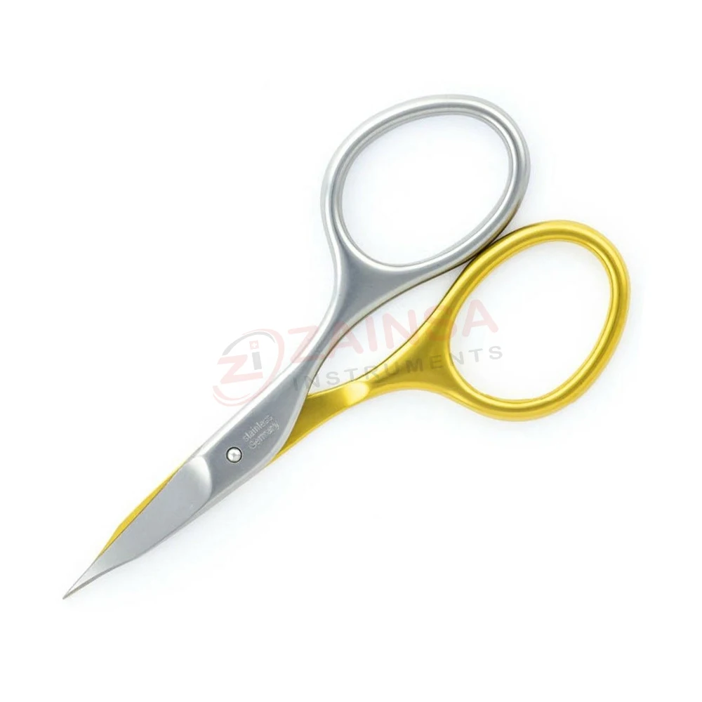 Nail Cuticle Scissors Curved Sharp, 2022 Good Selling Scissors, Wholesale Eyebrow Scissor Used In All Beauty Works & Home Used