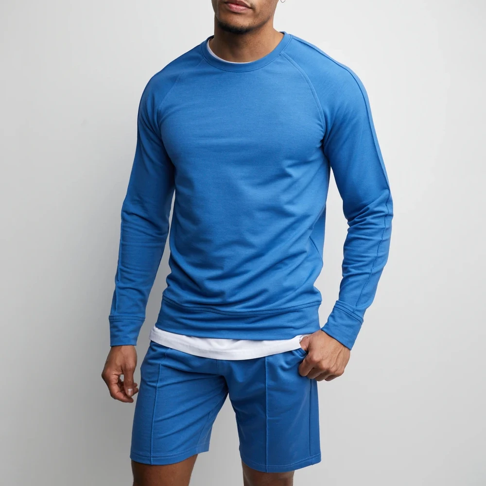  Летние шорты для мужчин Наборы летние с длинным рукавом