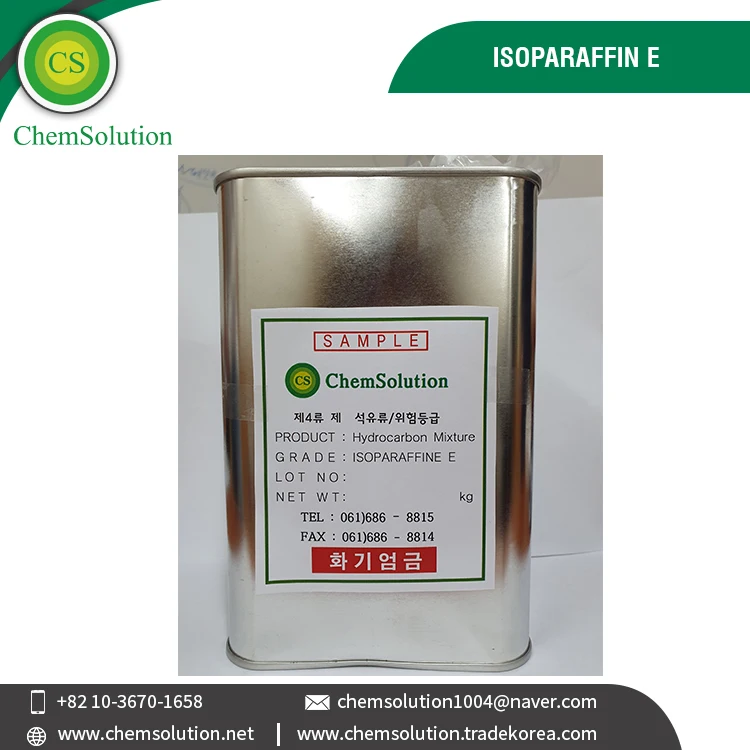 Eco-Friendly Industrial Grade Solvent Isoparaffin E from South Korea at Best Market Price