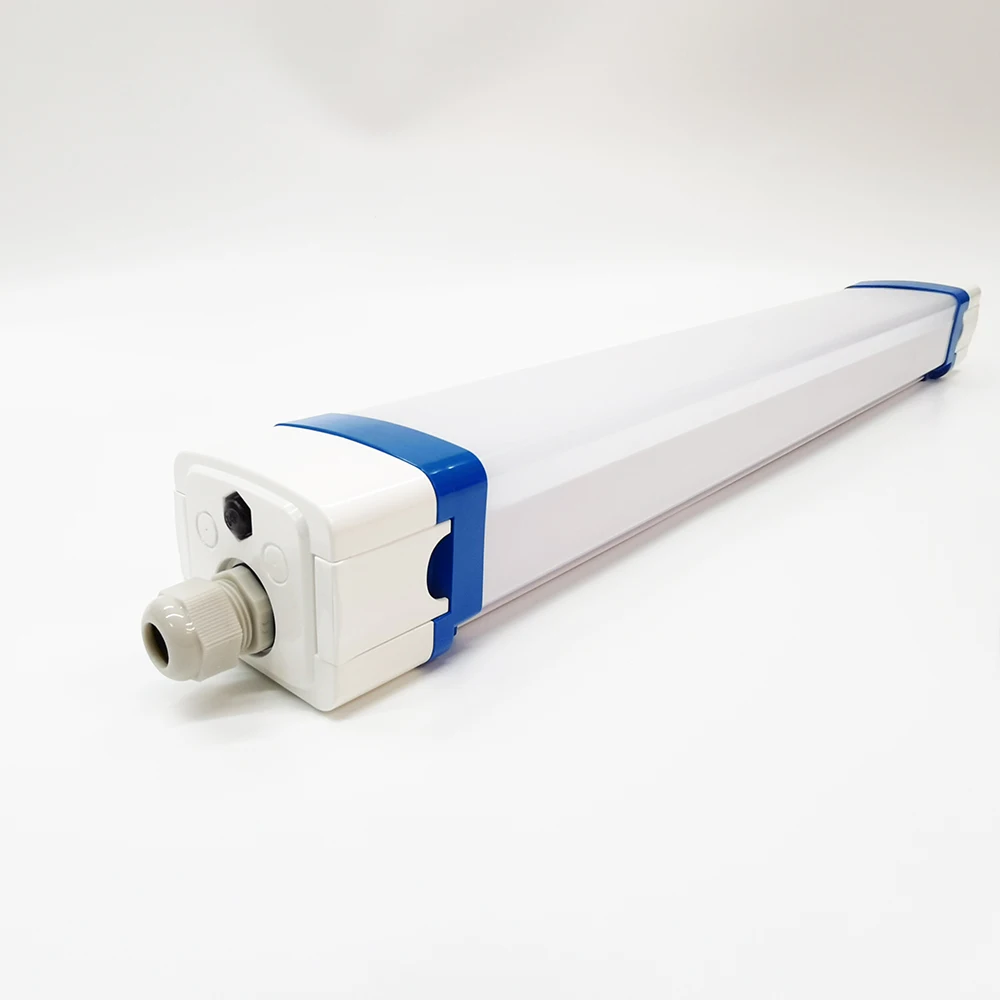 IP65 2FT 4FT 5FT Plastic Housing PC Integrated led Tri proof light housing