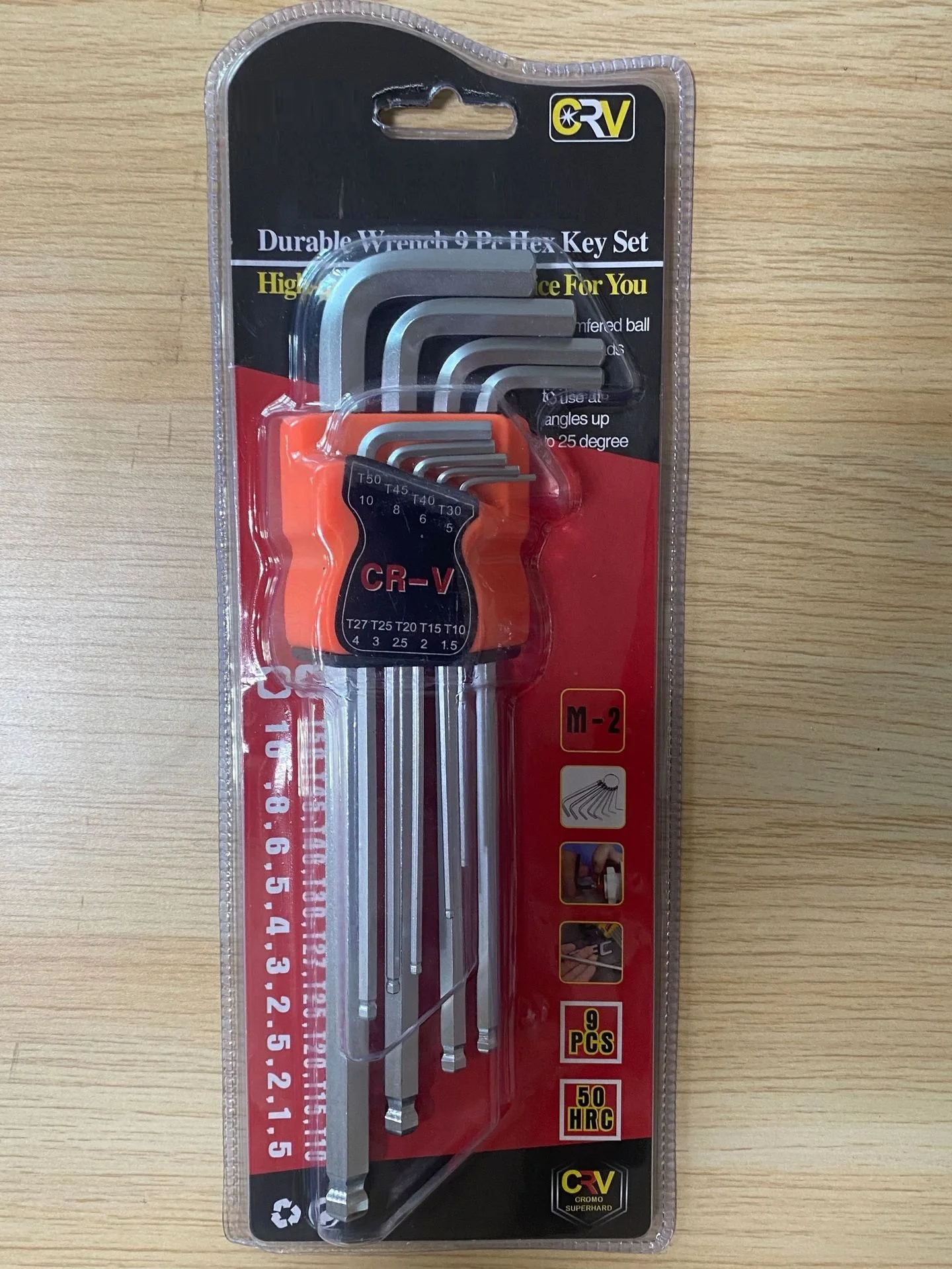 hex key wrench set