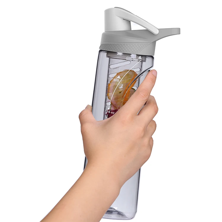 Спортивная бутылка для воды из тритана, без БФА, с закрывающей и переносной крышкой, герметичная и Пыленепроницаемая, Бутылка 24 унции для улицы