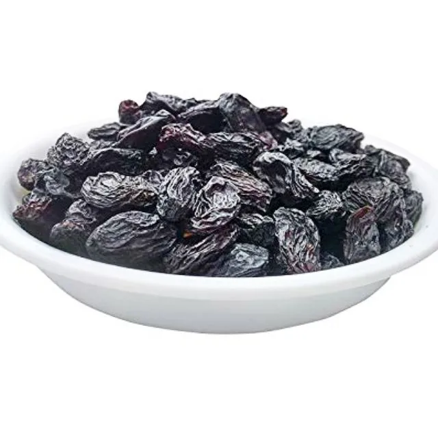 ISO Certification 100% Natural Products Factory Direct Sales Nature Fruit Dried Black Raisins from Uzbekistan