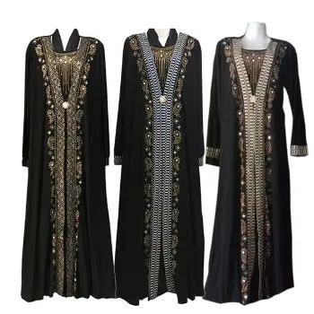 Dubai Hijab Muslim Dress Islam Clothing Abayas for Women Kaftan Caftan Djelaba Femme Prayer Clothes Best Wholesale Price