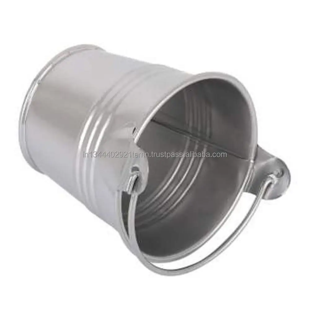 Metal cheap Indian Garden herbs and flowers plant pots