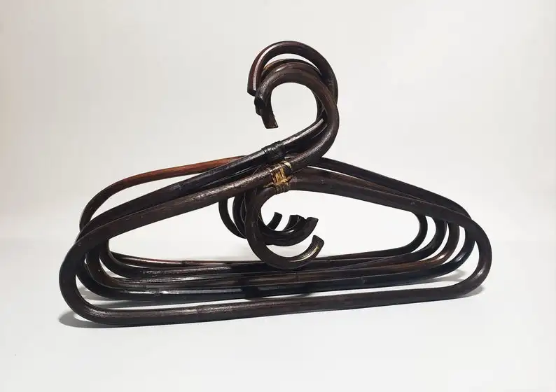 Vietnam Rattan woven Clothes Clothing Hanger And Bulk Rattan Hanger