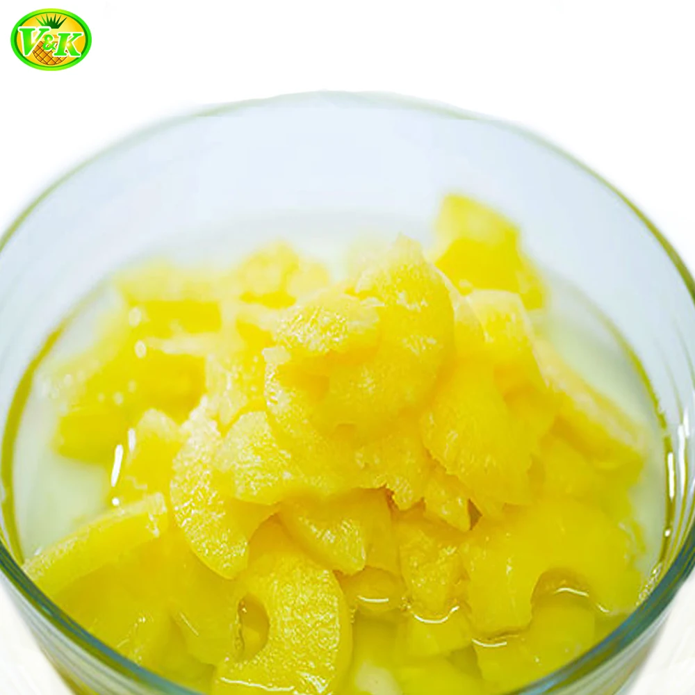 Premium Machine Cut Sliced Pineapple Fruit in Syrup Canned and Exported from Thailand