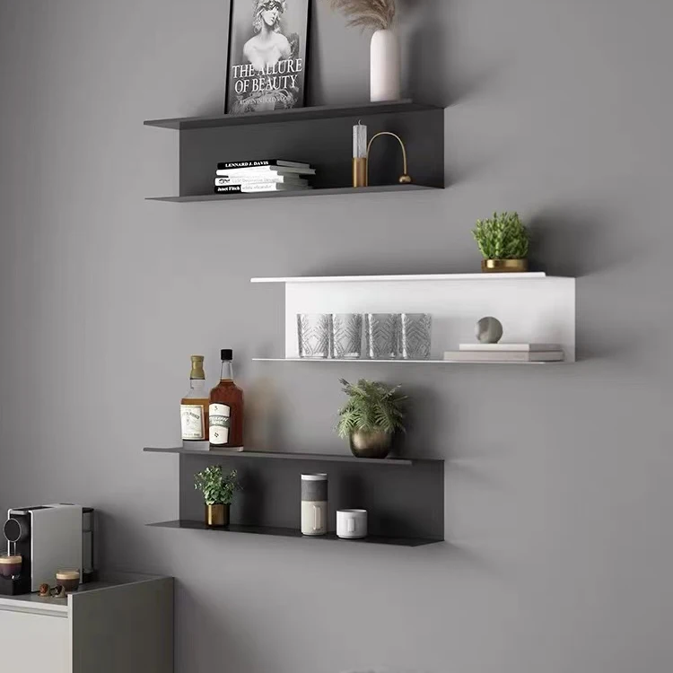 Модульная настенная полка-органайзер, подвесное хранилище, металлические поделки, демонстрационная полка, Настенный декор для гостиной, спальни